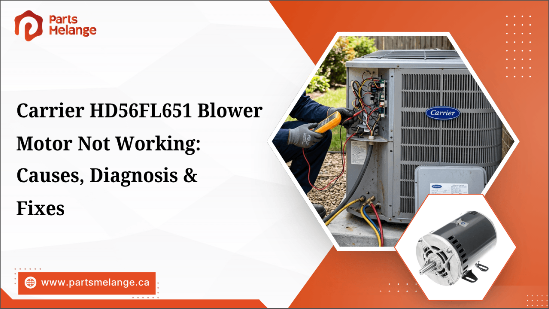 Carrier HD56FL651 Blower Motor Not Working: Causes, Diagnosis & Fixes