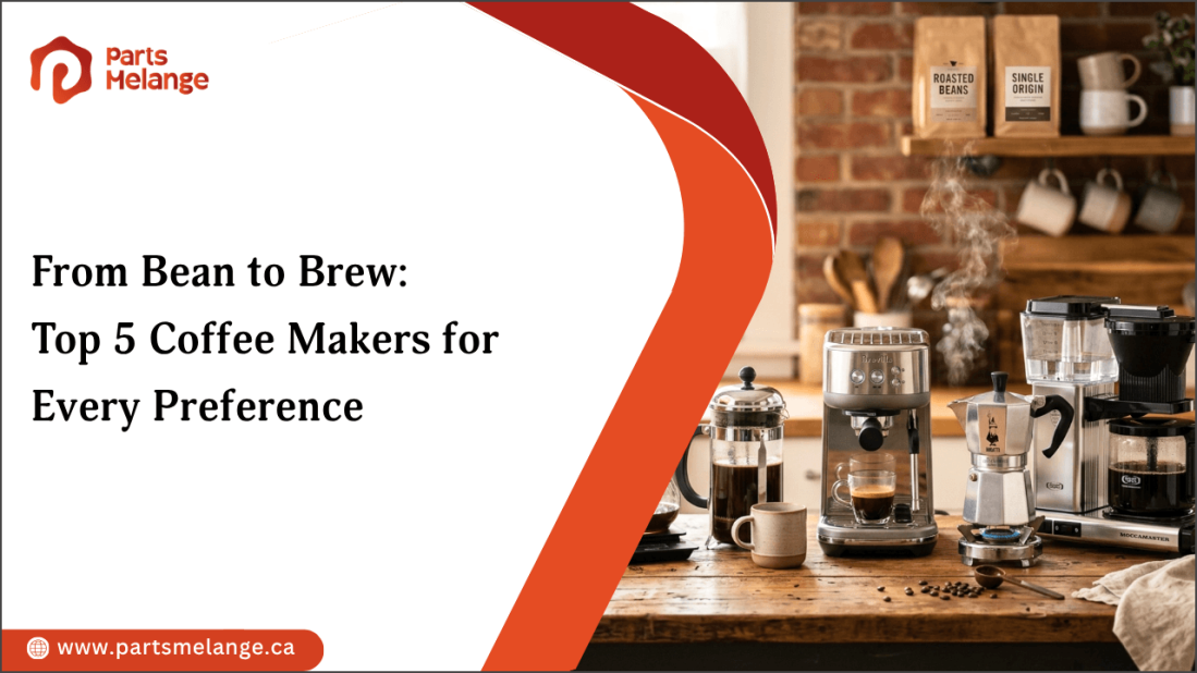 From Bean to Brew: Top 5 Coffee Makers for Every Preference