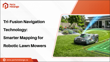 Tri-Fusion Navigation Technology Smarter Mapping for Robotic Lawn Mowers PartsMelange CA
