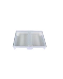 Midea 12531000005221 Freezer Glass Shelf Assembly for Refrigerator