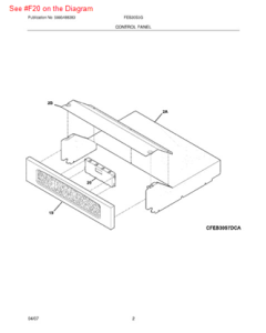 Frigidaire 316418522 Clock/Timer for Wall Oven