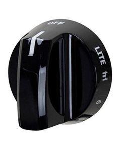 Frigidaire 316543907 Gas Surface Unit Knob-Black for Range