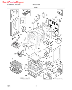 Frigidaire 316563600 Bake Element for Range