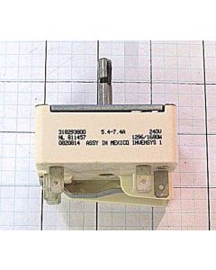 Frigidaire 318293813 Small Surface Unit Switch for Range
