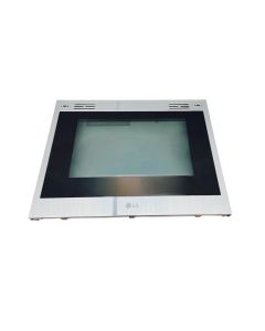 LG AGM75509806 Door Decor and Glass Assembly for Range