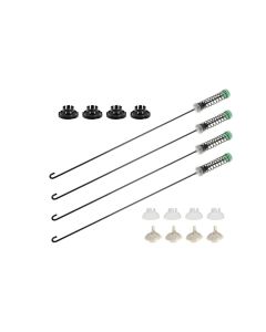 Whirlpool W11130362 Suspension Rod Kit for Washer
