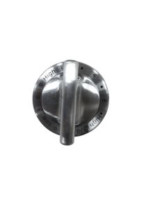 Whirlpool WP74011631 Burner Control Knob SS for Range
