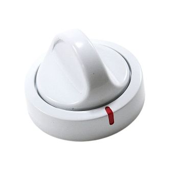 Frigidaire 131264903 Timer Knob White W/Red Indicator for Dryer