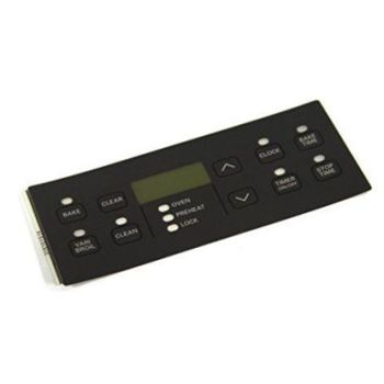 Frigidaire 316101514 Clock Overlay Black for Range