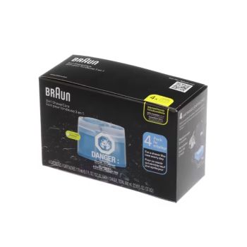 Braun 80742968 Clean & Renew 4PK CCR4 For Shaver